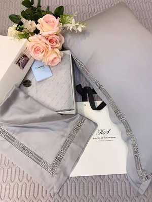 Постельное белье Laperla из ткани Тенсель - Серое