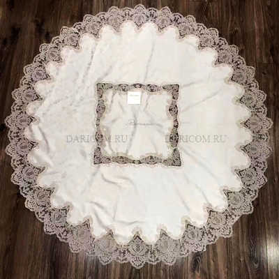 Скатерть Blumarina велюровая - круглая  Матильда