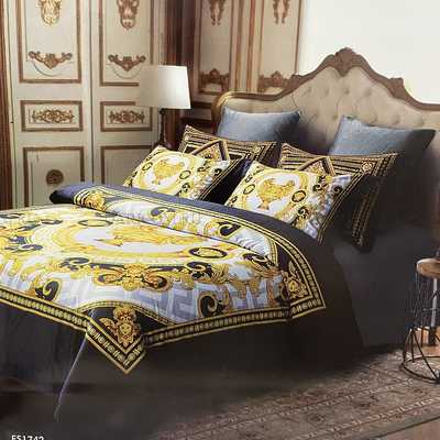 Постельное Белье Versace из ткани сатин де люкс Крид
